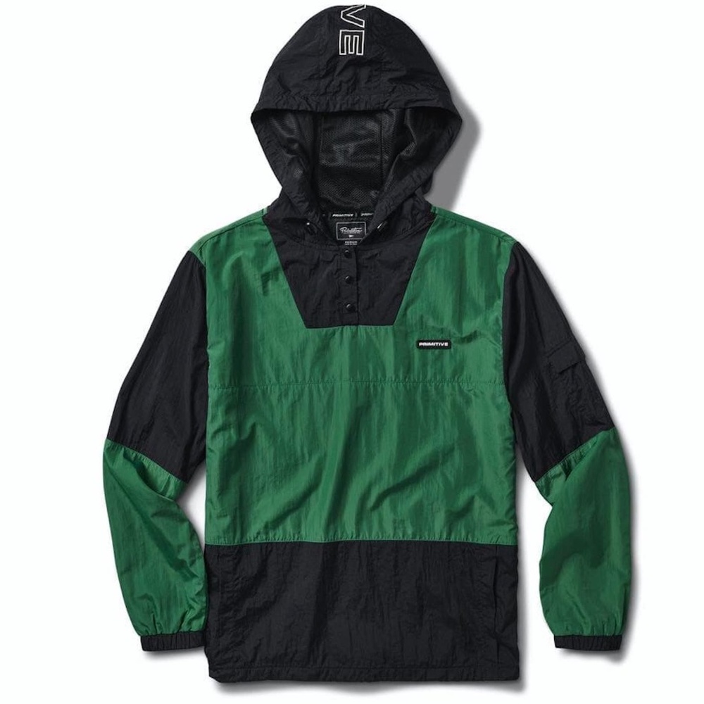 New Primitive Apparel Marion Mens lightweight Jacket Hoodie